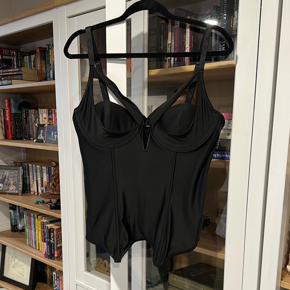 Unique Cut-out Bustier Top